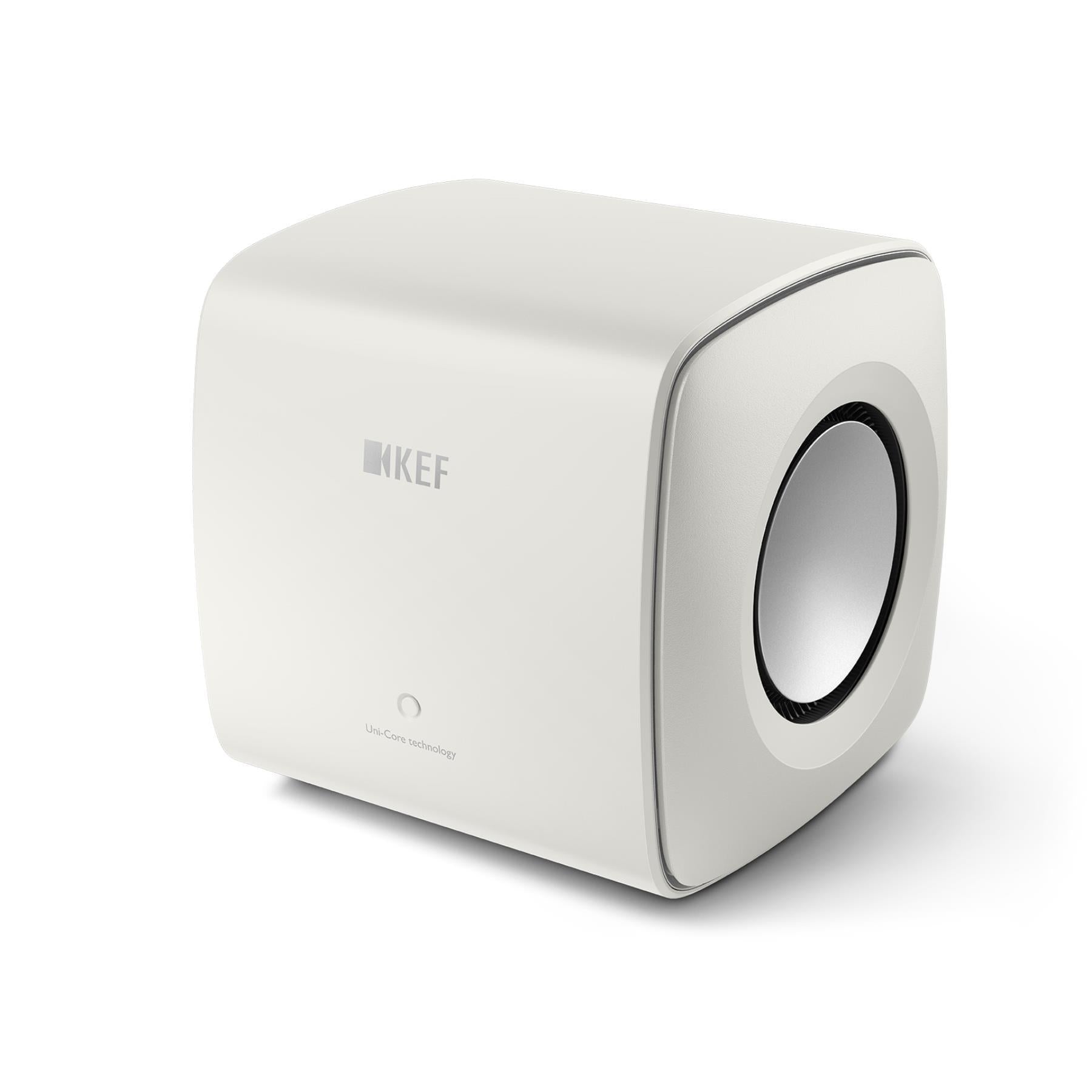 KEF KC62 Subwoofer - Compact High-Performance Home Theater & Music Bass Speaker for Movies, Gaming & Audiophile Sound Systems