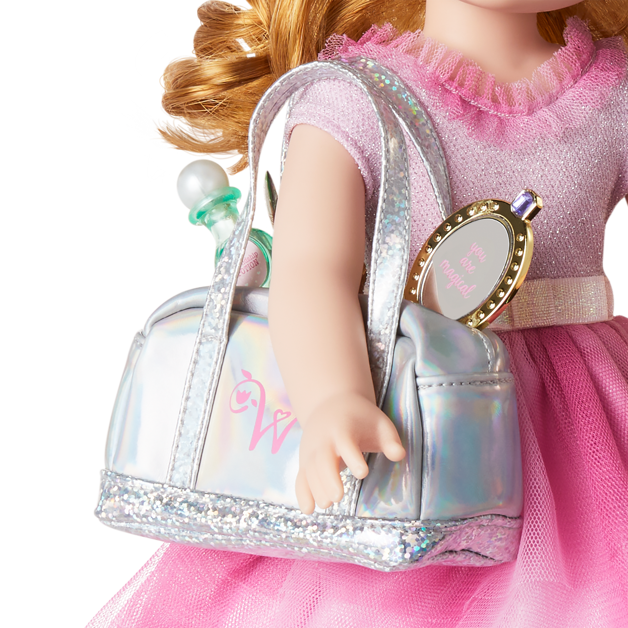 Royal Accessory Set for WellieWishers™ Dolls - Crown, Cape & Scepter for Pretend Play & Dress-Up Fun | Perfect for Tea Parties & Princess Adventures