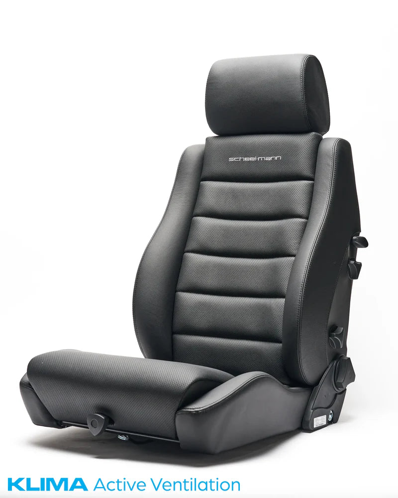 Black Real Leather