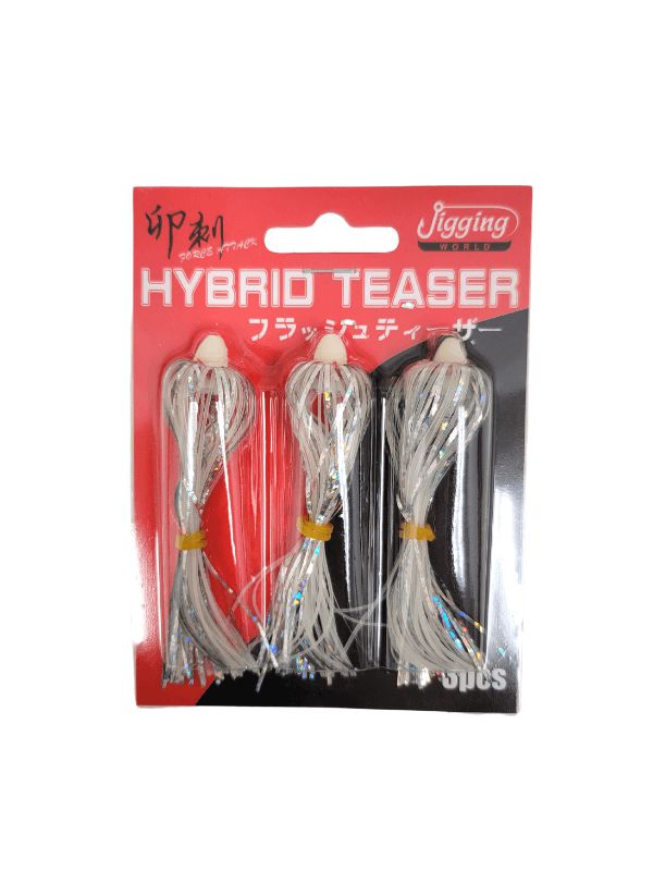 Jigging World Hybrid Teasers - Premium Saltwater Fishing Lures for Tuna, Mahi & Wahoo - Perfect for Offshore & Deep Sea Fishing Adventures