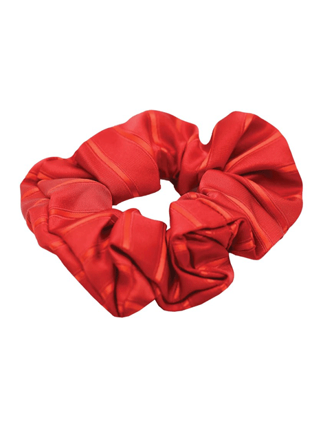 Luxury Red Hair Scrunchie for Women - Soft Elastic Hair Tie for Ponytails, Buns & Everyday Use - Elegant Hair Accessory for Work, Gym & Special Occasions