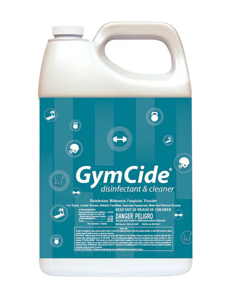 GymCide Concentrated Disinfectant & Cleaner - Powerful Gym Equipment Sanitizer for Home & Commercial Use | Kills 99.9% Germs | Ideal for Fitness Equipment, Yoga Mats & Sports Gear