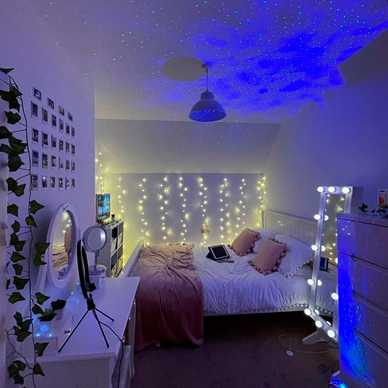 Starry Sky Nebula Projector - Galaxy Night Light for Bedroom, Kids Room & Home Decor | Relaxing LED Star Projector for Sleep, Meditation & Romantic Ambiance