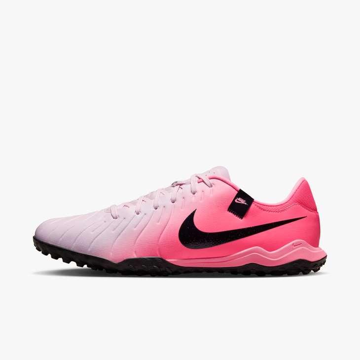 Nike Tiempo Legend 10 Academy TF Turf Soccer Shoes for Men & Women - Pink Foam - Artificial Grass Football Cleats for Training & Matches