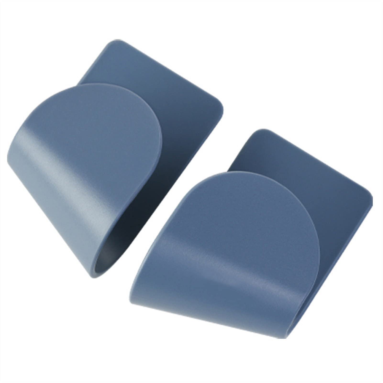 2-Pack Self-Adhesive Pot Lid Holder - No Drill Wall Mounted Kitchen Organizer for Pots & Pans - Space Saving Cookware Storage Solution (Blue) - Perfect for Small Kitchens & RV Cooking