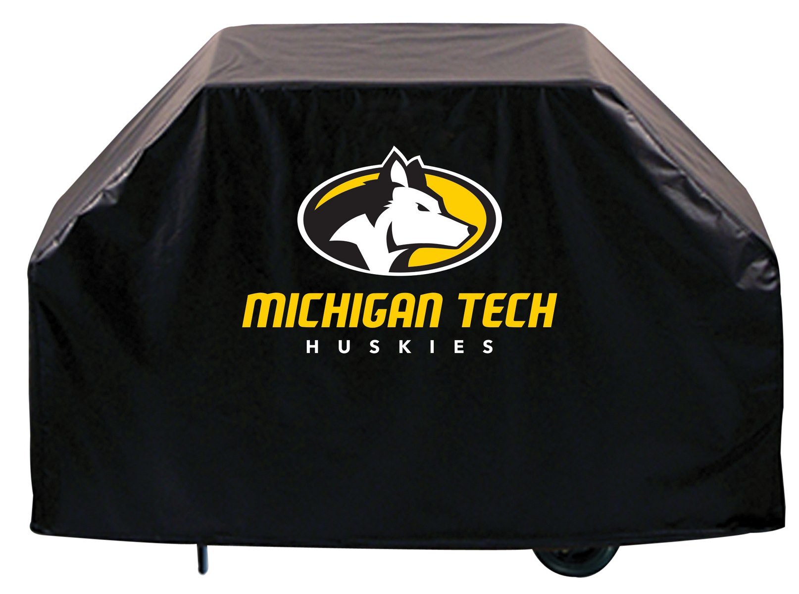 Holland Bar Stool Co. Michigan Tech Grill Cover - Heavy Duty Waterproof BBQ Grill Cover for Outdoor Cooking, Patio, Backyard, and Camping Use