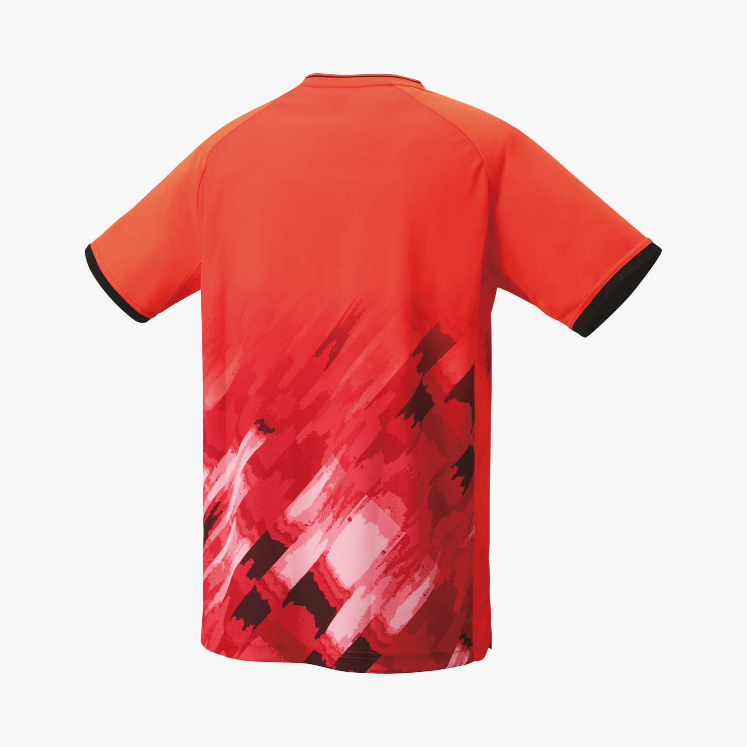 Yonex Men's Game Tennis Shirt 10581 - Flash Orange | Moisture-Wicking Performance Top for Casual & Competitive Play