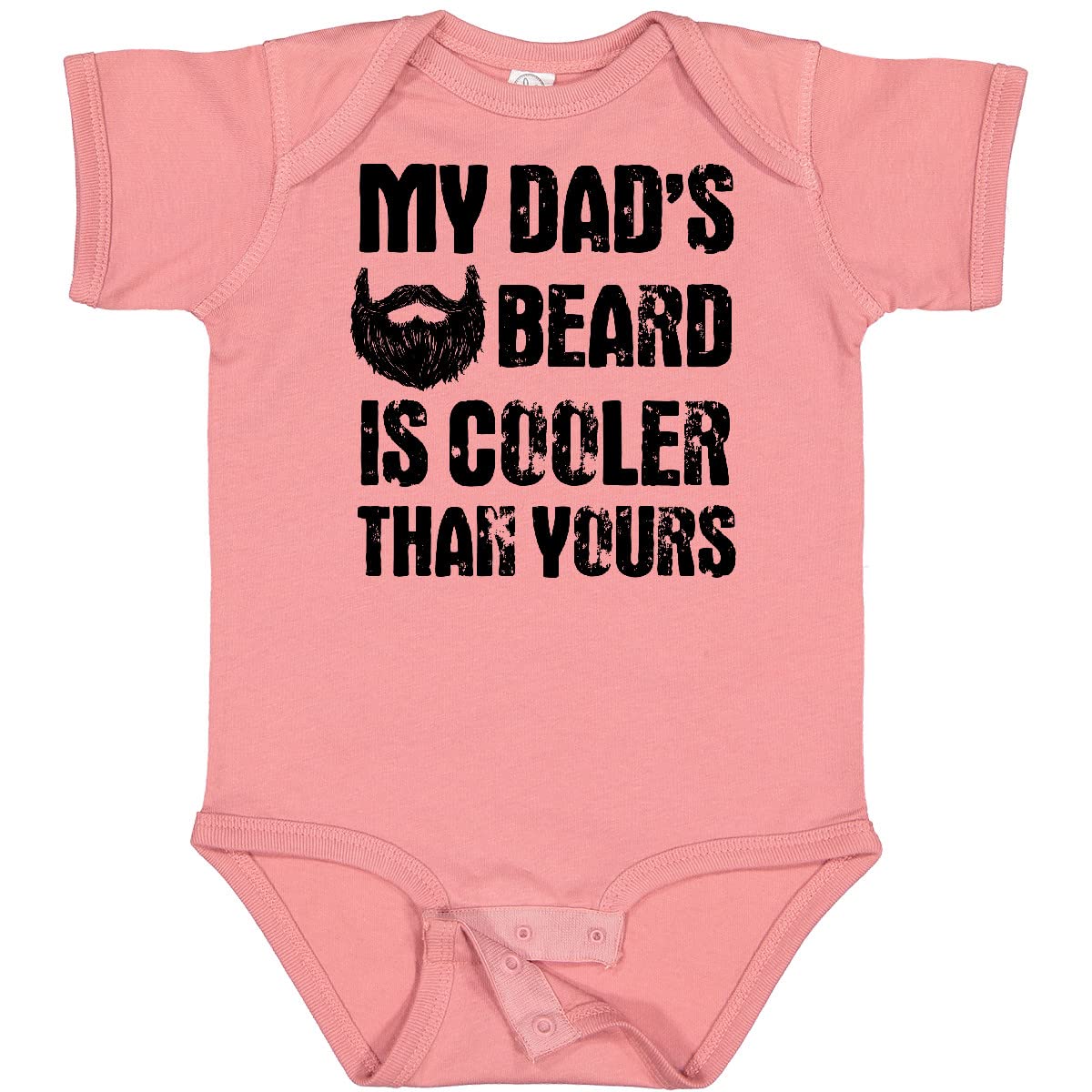 My Dad's Beard Is Cooler Baby Bodysuit - Funny Infant Outfit for Dads