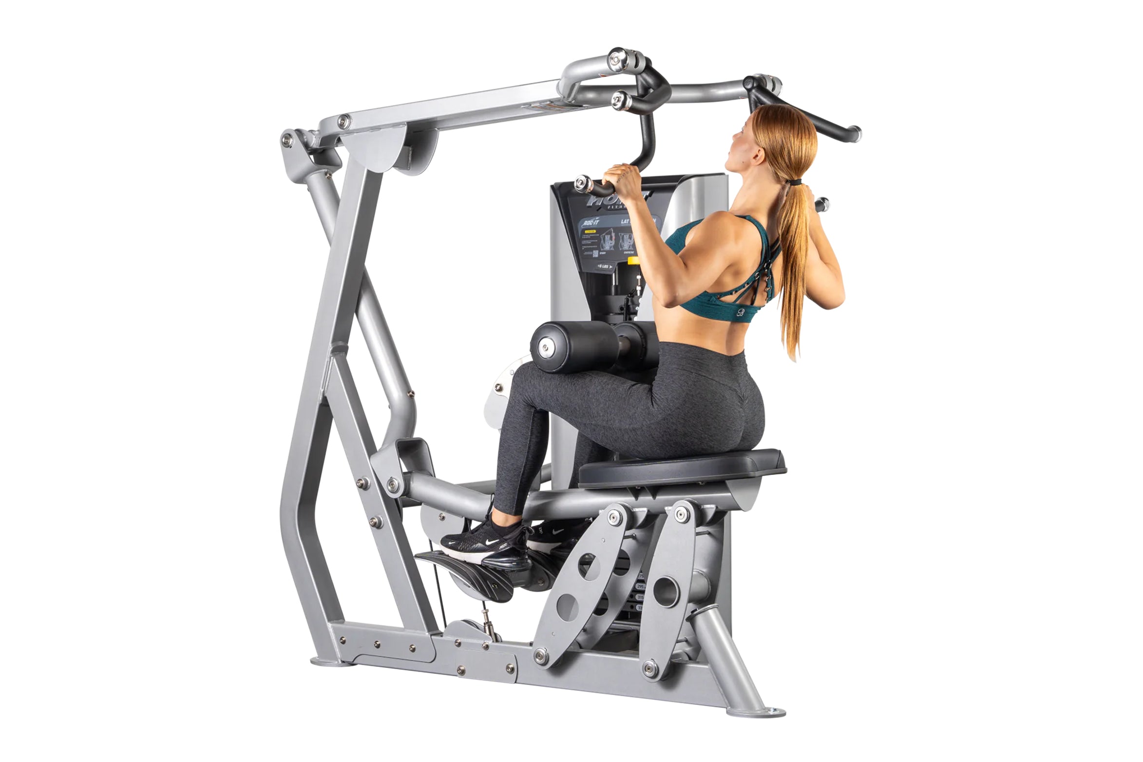 Hoist ROC IT Lat Pulldown Machine (RS 2201) - Professional Gym Equipment for Back Workouts & Strength Training - Perfect for Home Gyms & Commercial Fitness Centers