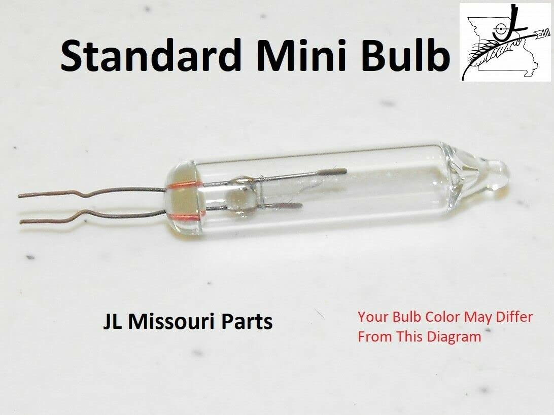 10-Pack Mini Flashing Bulbs - 2.5V 0.425W Clear Glass Incandescent Christmas Lights for Indoor/Outdoor Use - Perfect for Holiday Decorations, Christmas Trees, and Festive Lighting Displays