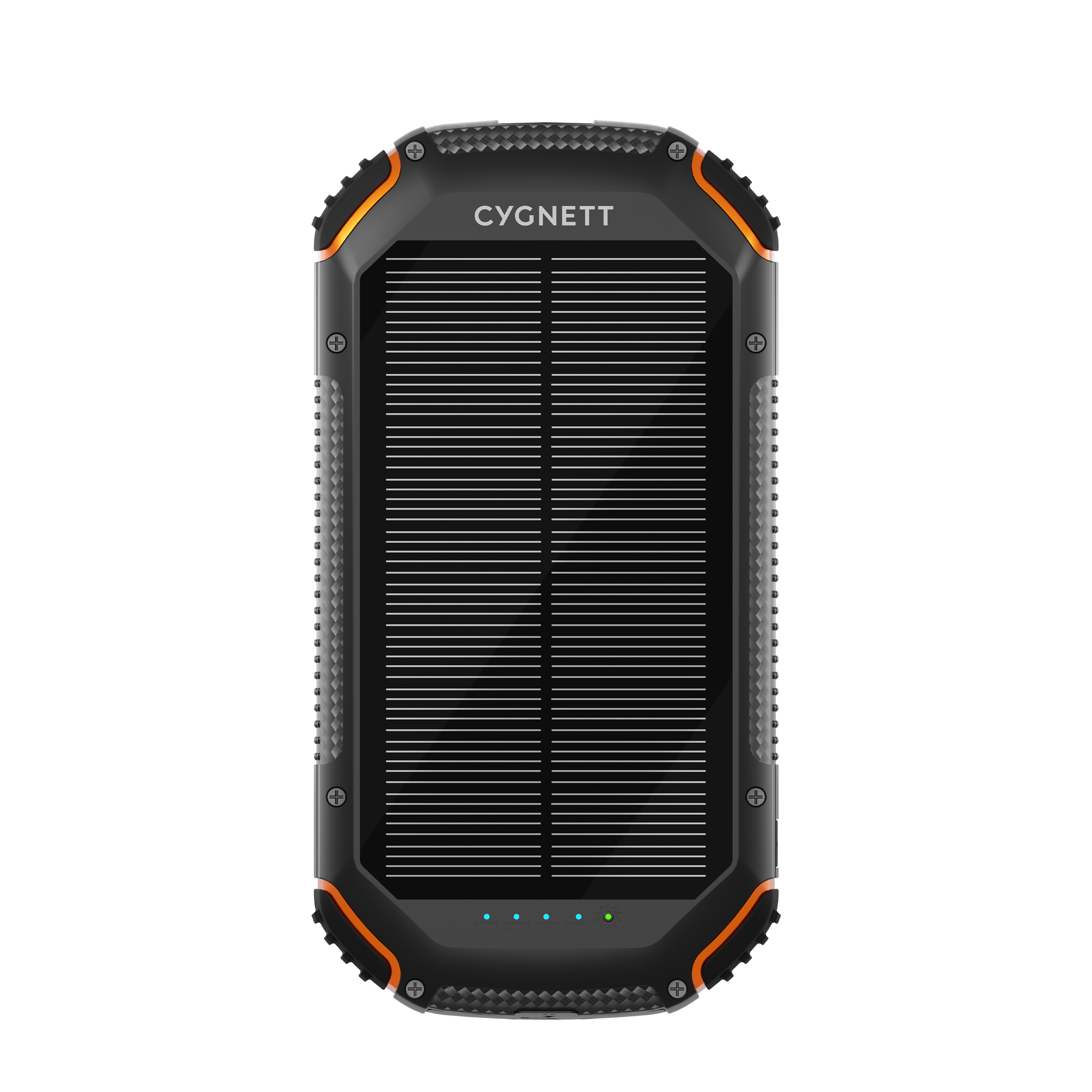 20,000mAh Solar Power Bank Portable Charger - Waterproof & Fast Charging for Camping, Hiking, and Emergency Power Outages