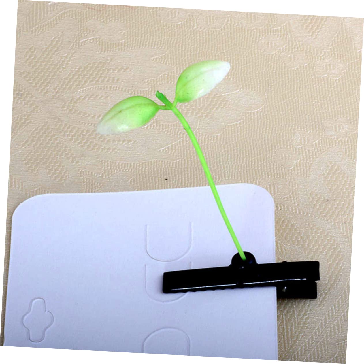 DOITOOL 50pcs Cute Sprout Hair Clips for Girls - Natural Leaf Hair Barrettes for Kids, Women - Perfect for School, Parties, Costumes & Everyday Hairstyles
