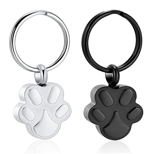 2pcs Silver/Black