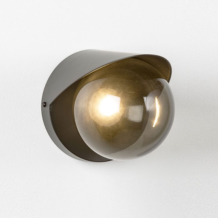 ISHI LED Wall Light - Modern Dimmable Indoor/Outdoor Lighting for Living Room, Bedroom, Patio & Garden - Energy Efficient LED Sconce with Remote Control