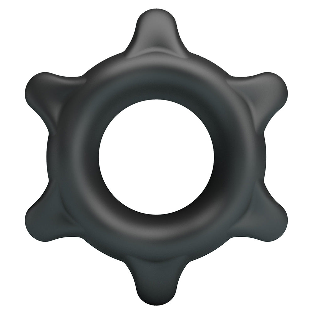 Crazy Bull Ethaniel Silicone Cock Ring - Premium Stretchy Cock Ring for Men, Enhances Pleasure & Performance, Comfortable & Durable Design (Model 11) - Perfect for Couples Play & Solo Use