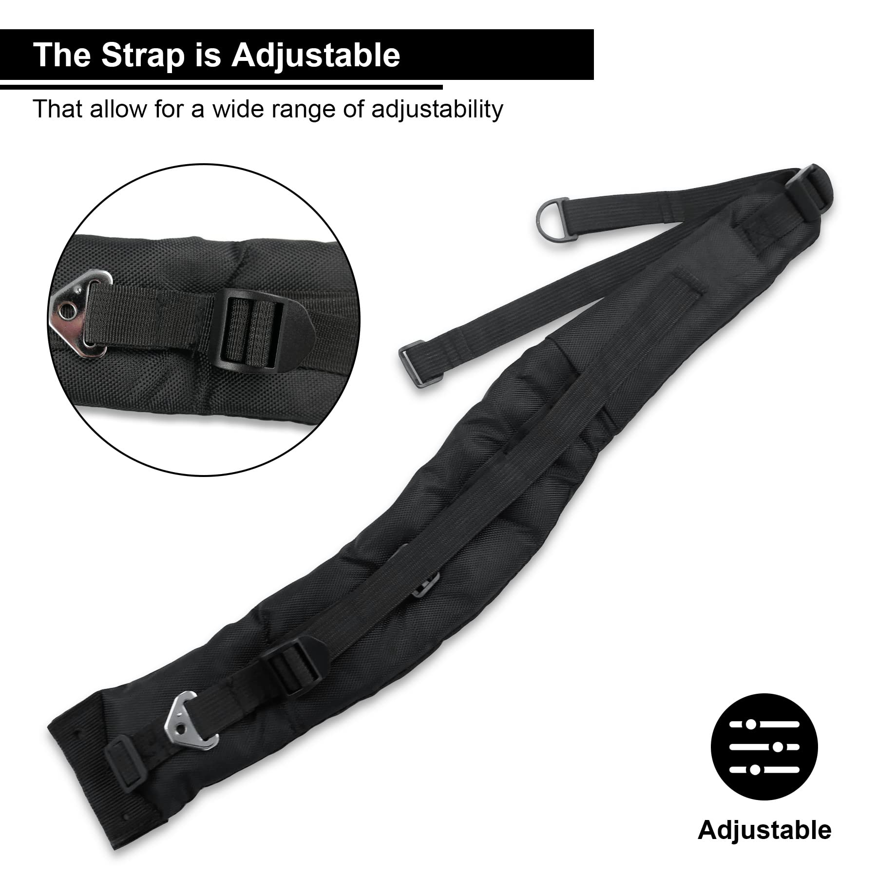 Echo Backpack Blower Straps - Replacement Harness Kit Compatible with PB-760LNH, PB-770H, PB-770T & Models C061000491, C061000260, C061000501 - 2PCS - Perfect for Landscaping and Yard Maintenance
