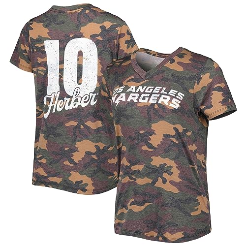 Los Angeles Chargers, Justin Herbert, Camo