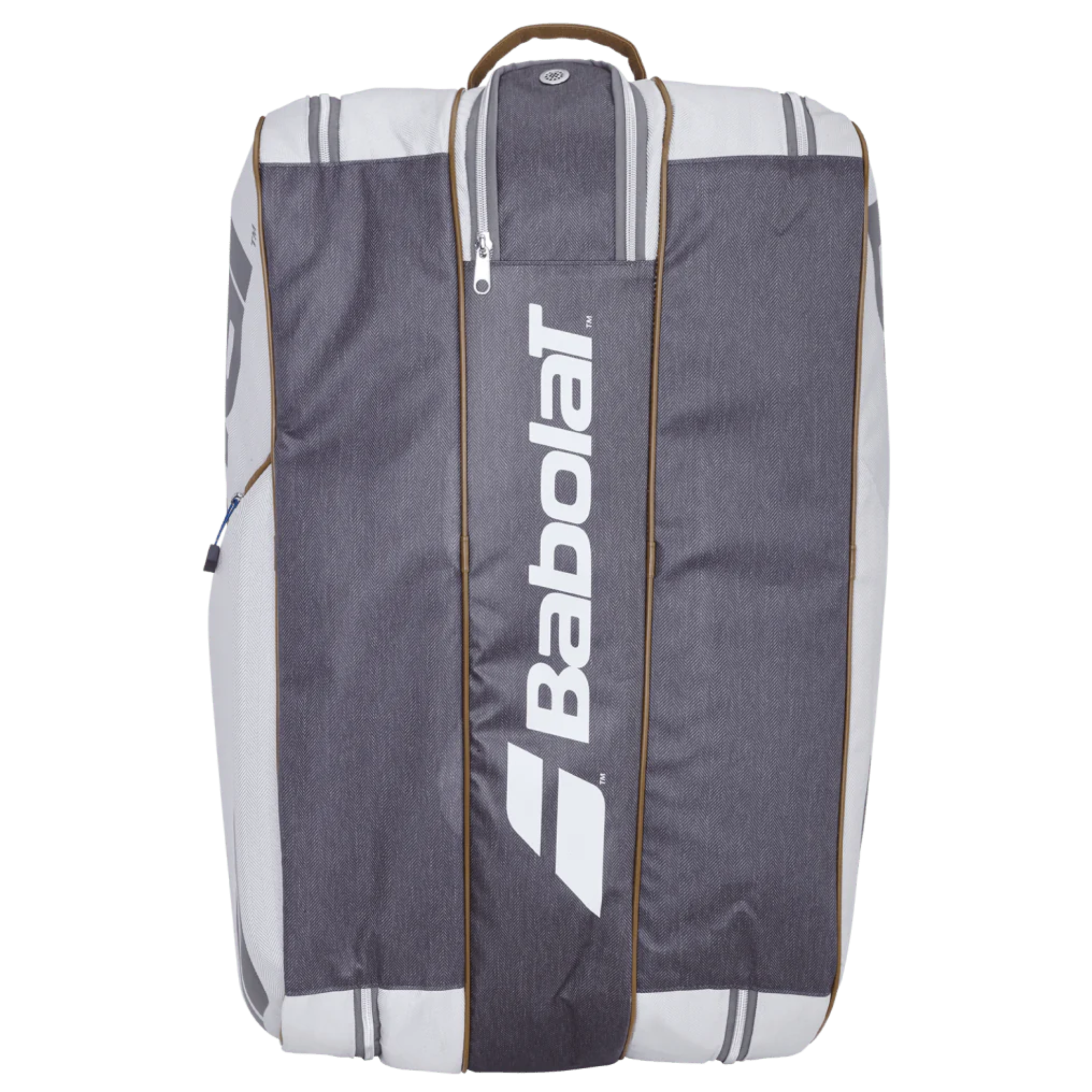 Babolat RH X9 Pure Wimbledon Tennis Bag - White | Premium Tennis Gear for Players & Fans | Perfect for Tournaments, Training & Travel