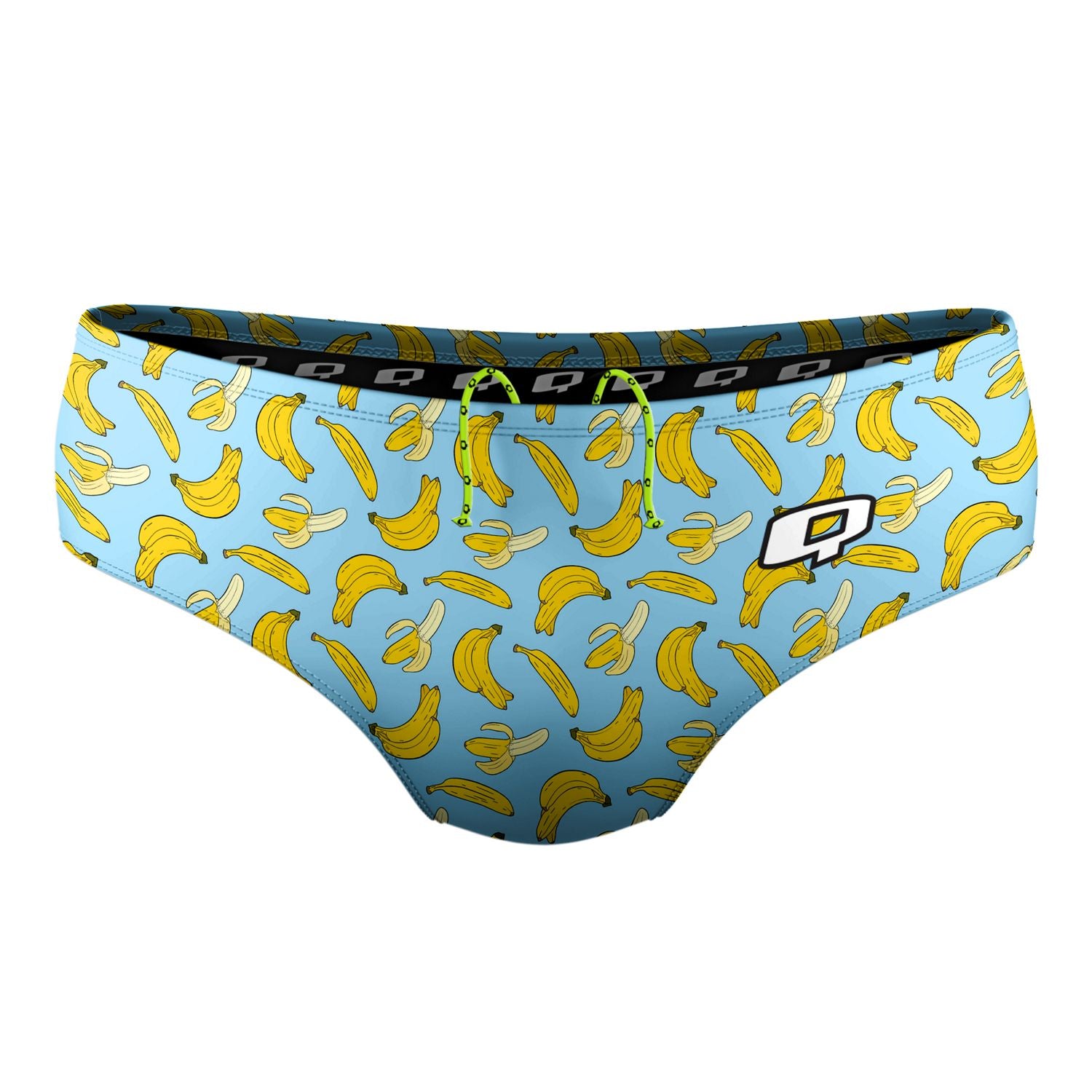 Banana Print Classic Brief Suit - Fun & Comfortable Men's Underwear for Casual Wear & Lounge