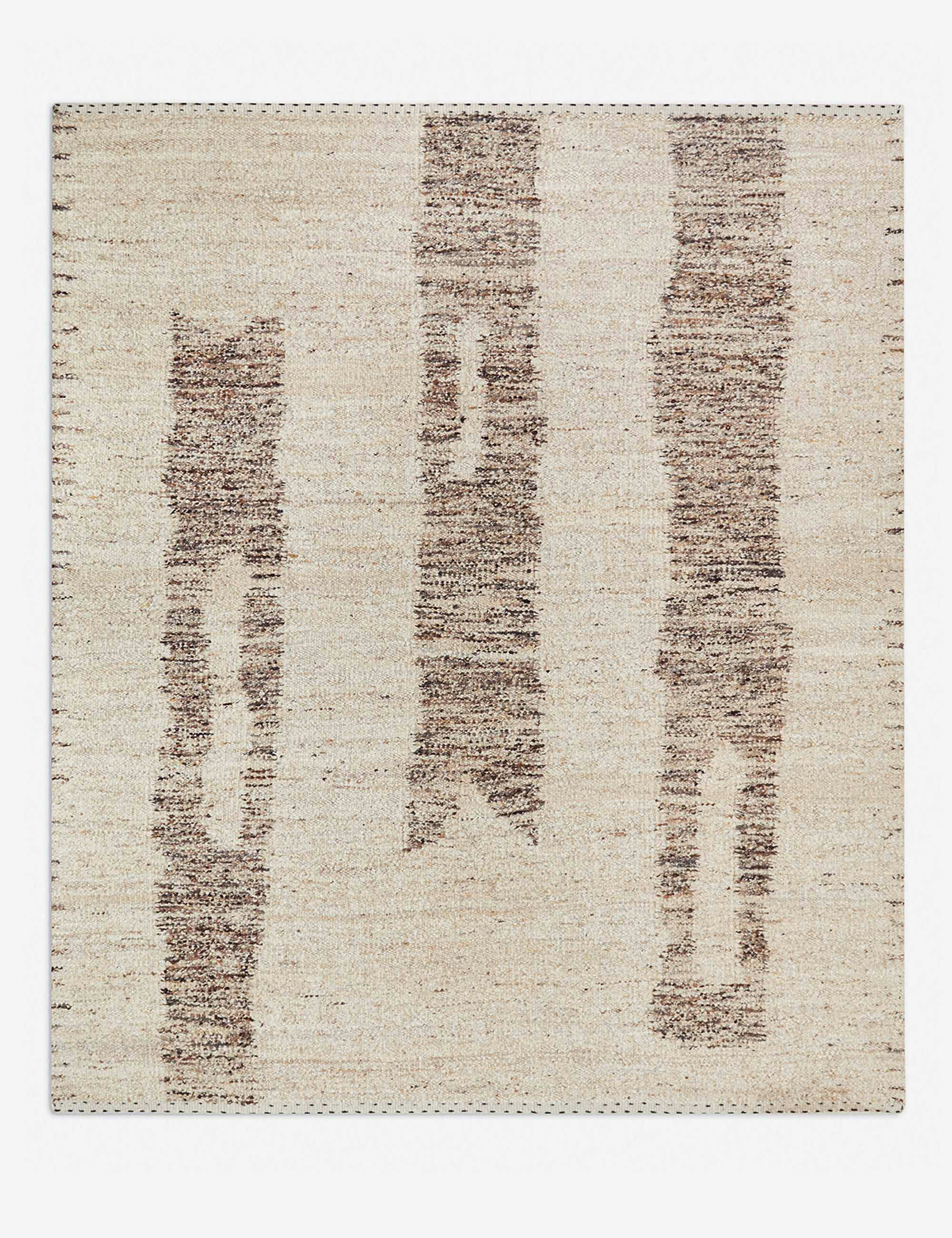 Esha Hand Knotted Wool Rug Swatch 18x18 Inches - Premium Handmade Area Rug for Living Room, Bedroom & Office Decor