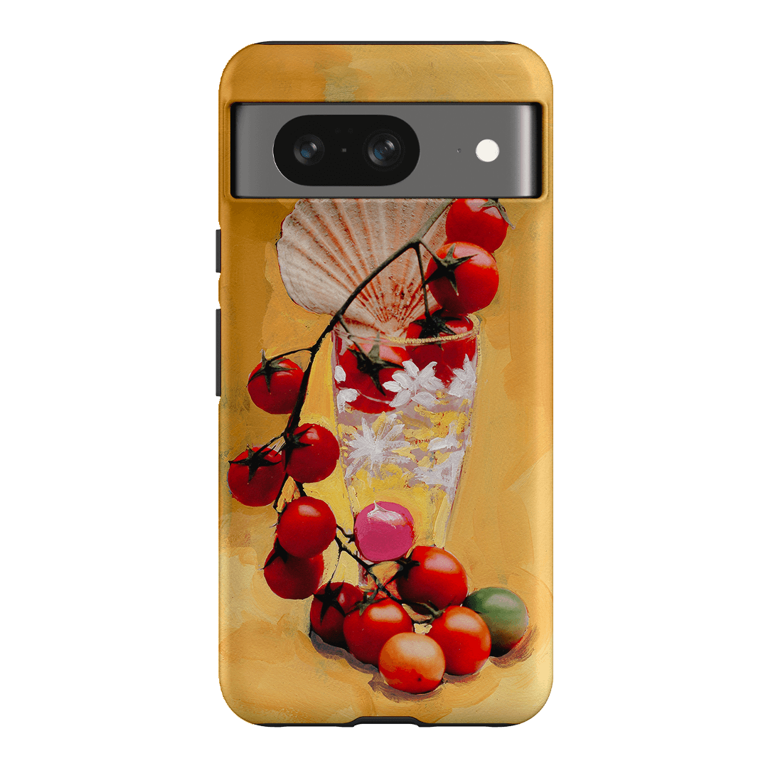 Premium Cherry Tomatoes Pattern Phone Case - Cute & Durable Protective Cover for iPhone & Samsung - Perfect for Gardening Enthusiasts & Food Lovers