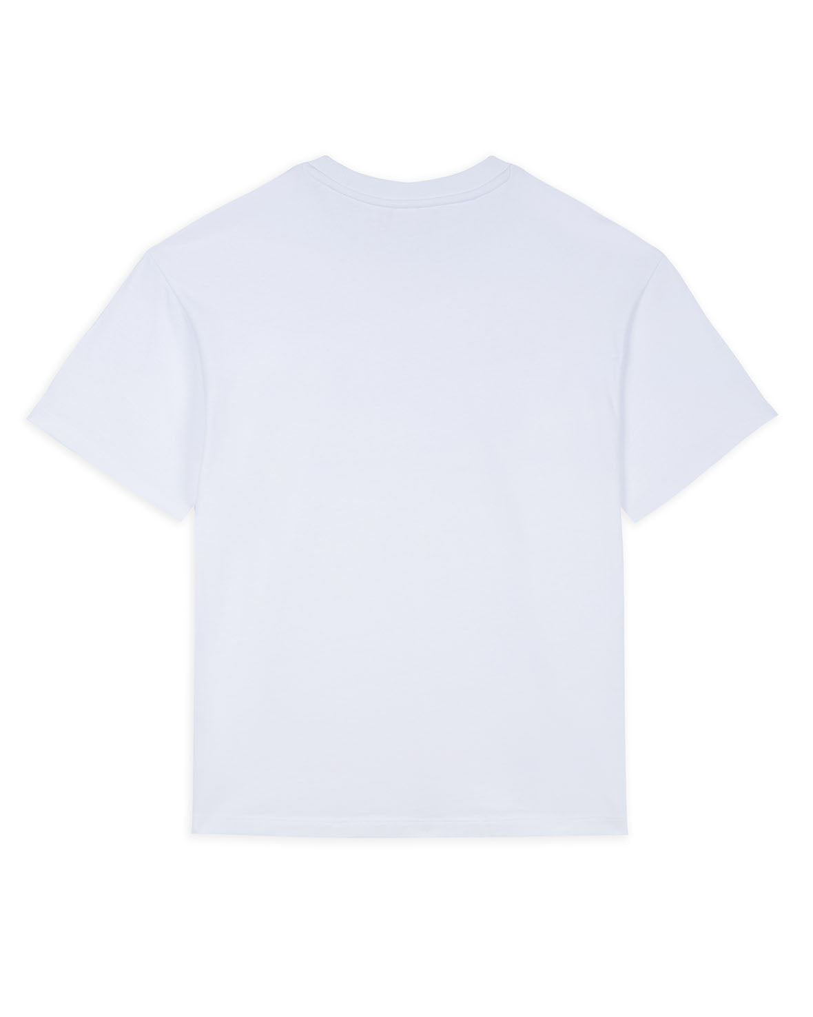 Premium Organic Cotton Embossed Logo T-Shirt for Men & Women - Soft Crewneck Tee in Cream - Perfect for Casual Wear, Gym & Everyday Outfits