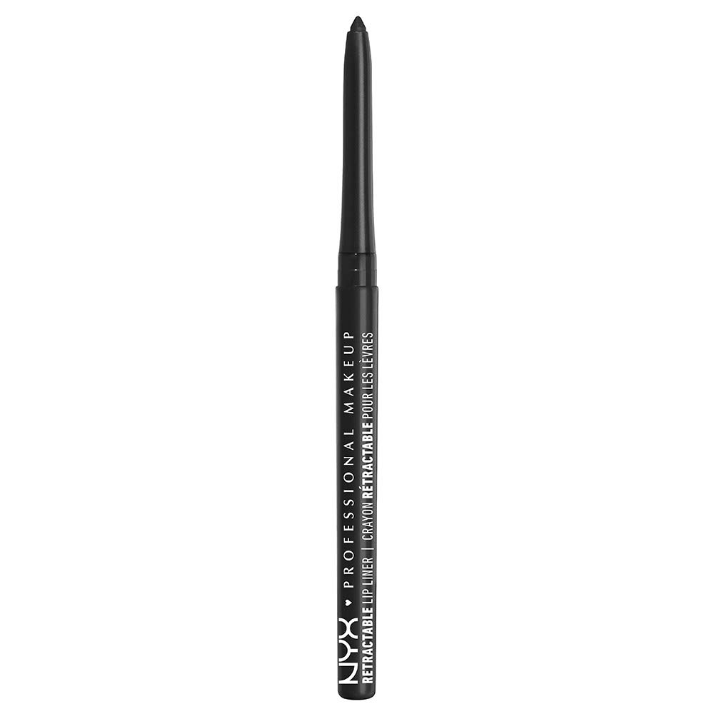 NYX Professional Makeup Mechanical Lip Liner Pencil - Black Lips | Long-Lasting, Smudge-Proof Lip Liner for Precise Application | Perfect for Night Out, Halloween, or Gothic Makeup Looks