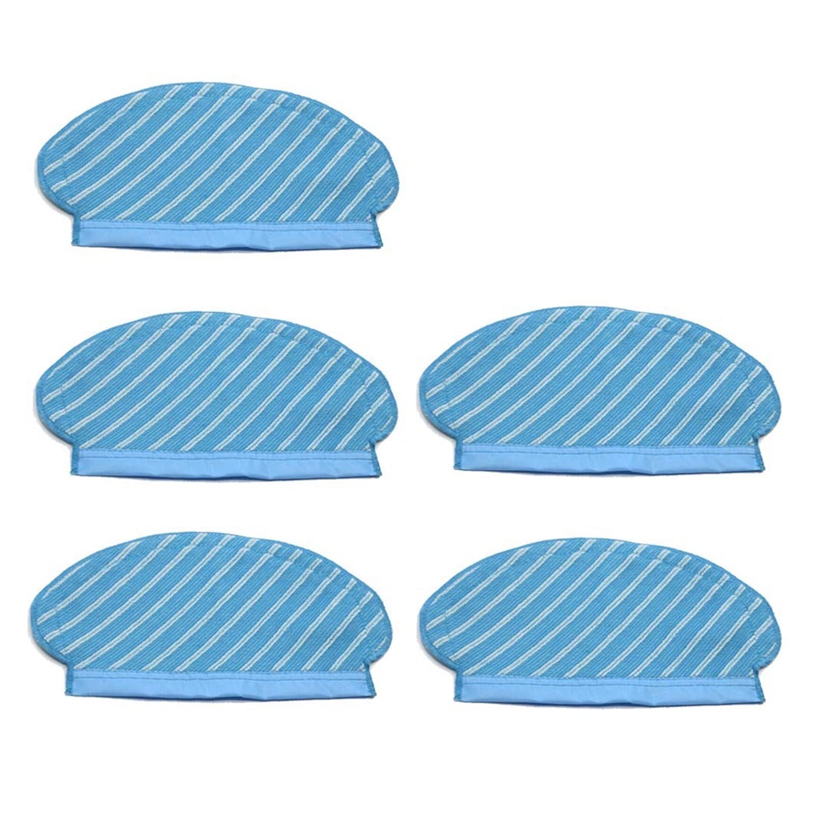 5Pcs Robot Vacuum Cleaner Mop Cloth Replacement for Ecovacs Deebot OZMO 950/920 - Premium Cleaning Pads (Blue) - Perfect for Hardwood Floors & Pet Hair Removal