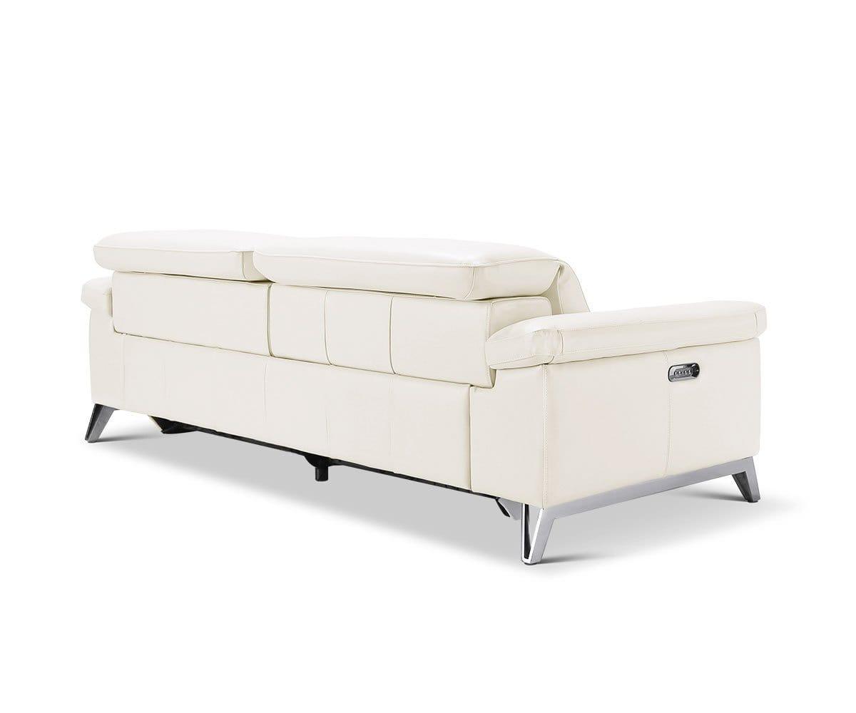 Voss Power Reclining Sofa - Modern Electric Recliner Couch with USB Charging & Cup Holders - Perfect for Living Room, Home Theater & Family Relaxation