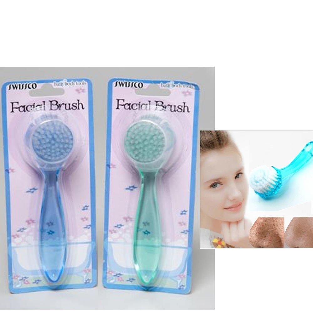 Electric Facial Cleansing Brush - Exfoliating & Massaging Skin Care Tool for Face & Body with Protective Cap | Perfect for Daily Spa & Skincare Routine