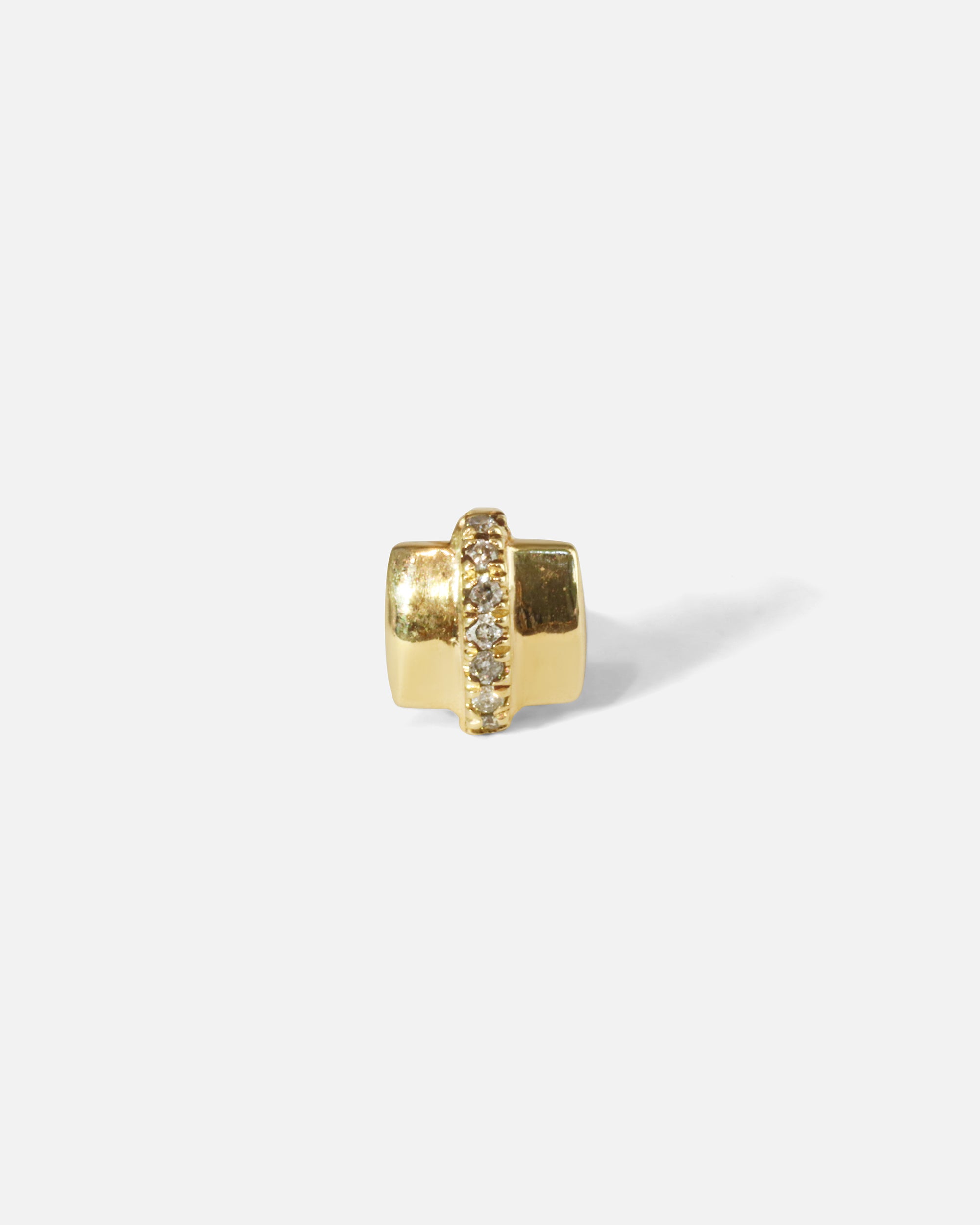 Orion Uno Salt & Pepper Diamond Stud Earrings - 14K Gold Plated Hypoallergenic Earrings for Women | Perfect for Everyday Wear, Date Nights & Special Occasions