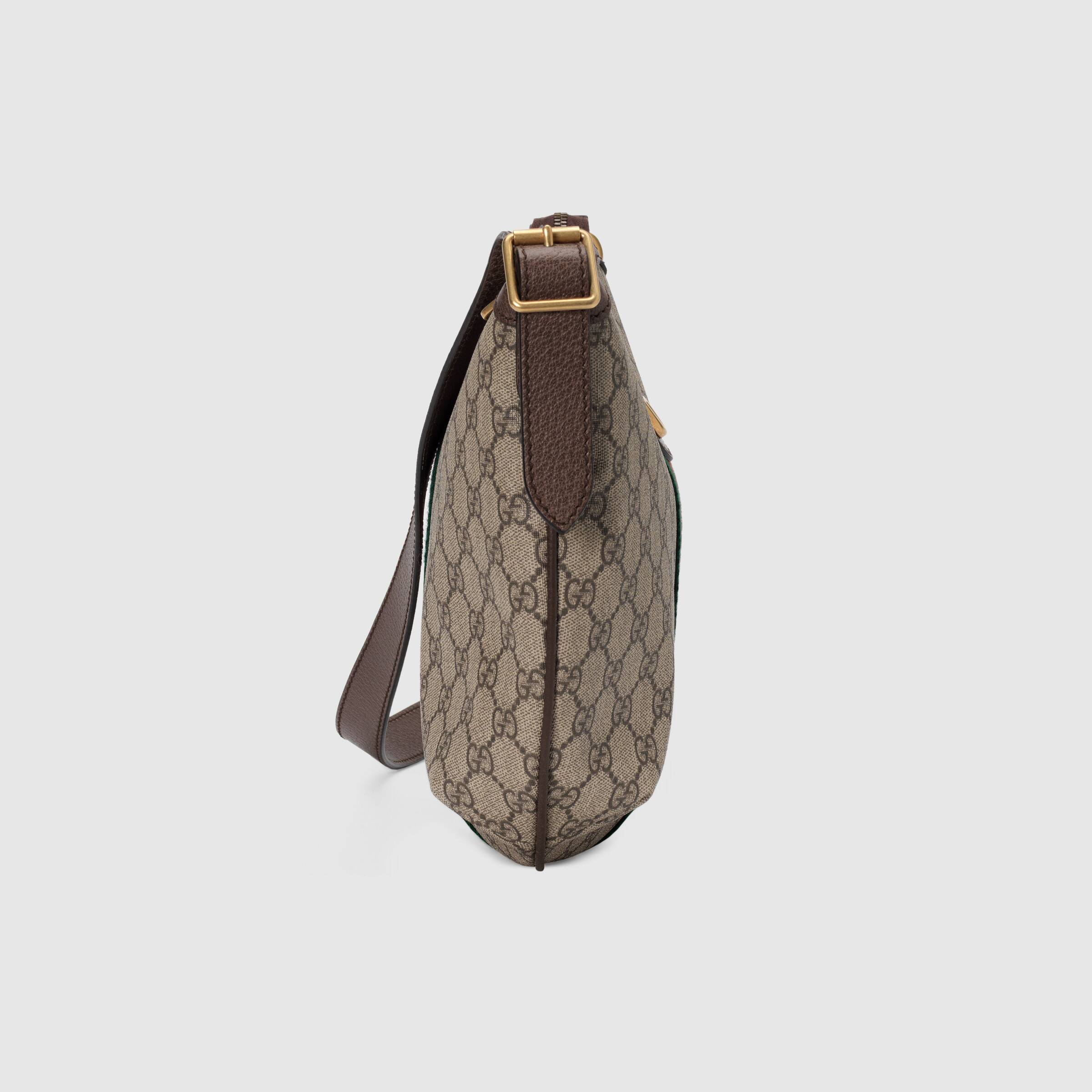 Gucci Ophidia GG Small Shoulder Bag Supreme Canvas Crossbody Purse for Women | Luxury Designer Handbag for Everyday Use, Work & Travel
