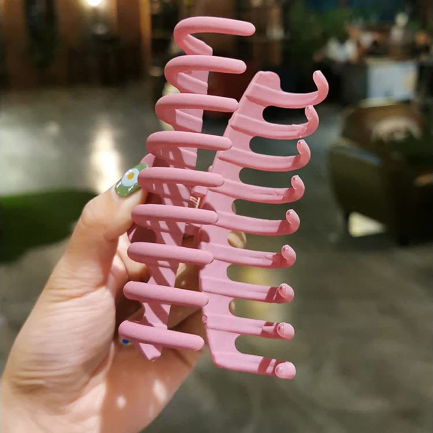 Large Hair Claw Clips for Women - 4PCs Long Hair Accessories for Styling