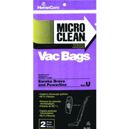 Microclean Vacuum Cleaner Bags - Premium HEPA Filter Replacement Bags for Dust & Allergens | Perfect for Home, Office & Pet Hair Cleaning