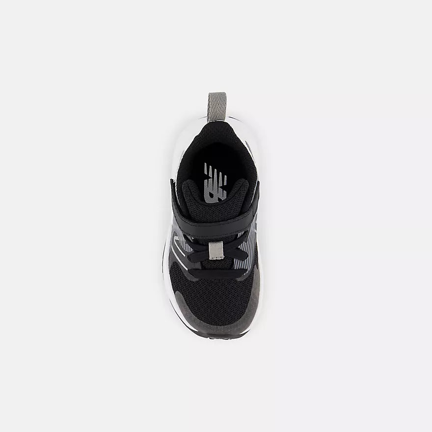 New Balance Black Rave Run v2 Toddler Sneakers - Lightweight Running Shoes for Kids with Cushioned Comfort - Perfect for Playground, Preschool & Everyday Adventures