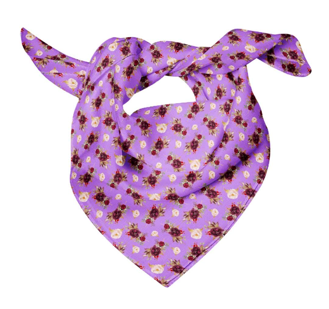 Bimba Printed Pure Silk Scarf - Women's Fashion Hair Neck Head Bandana Wrap (Perfect for Travel, Beach, Office & Special Occasions)