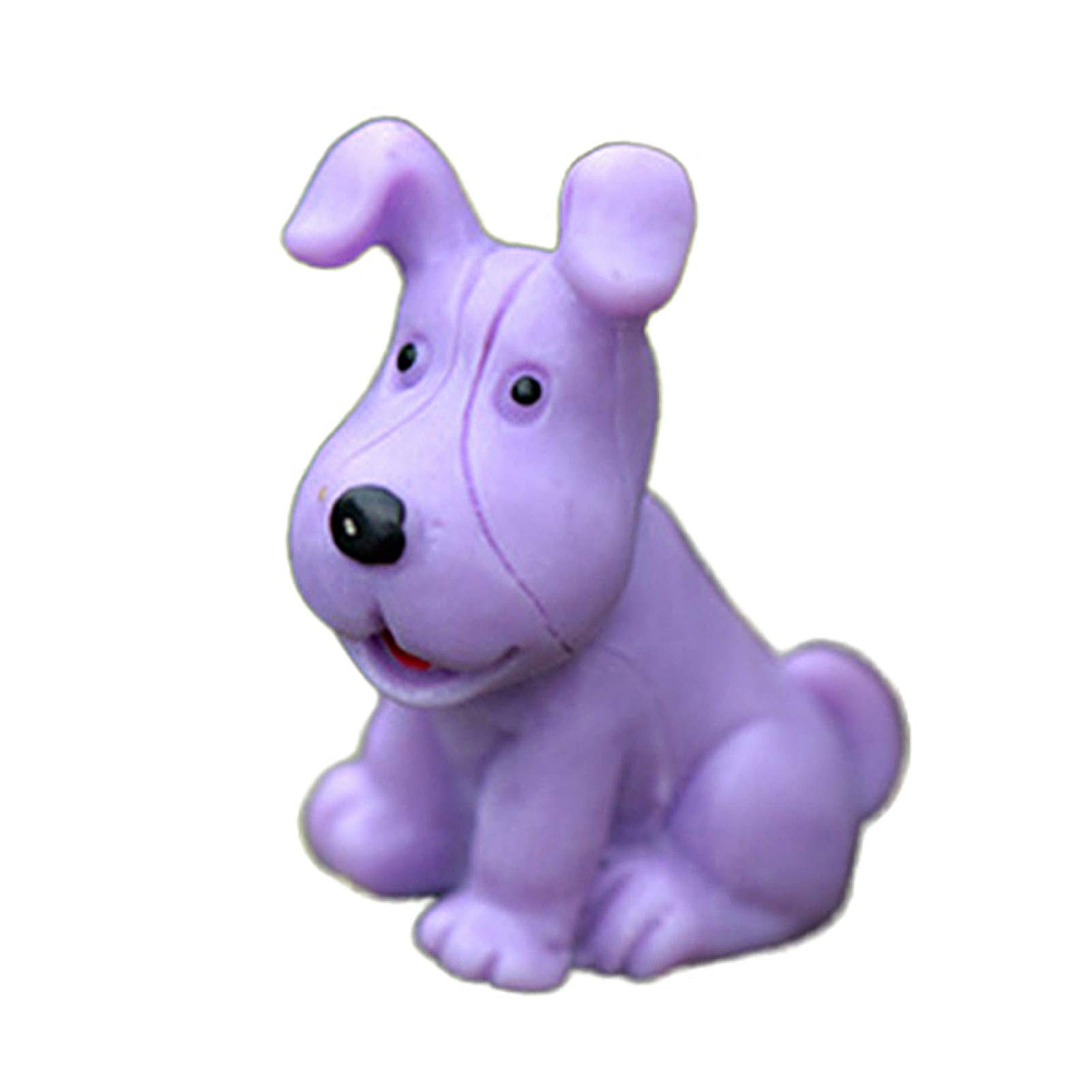 Mini Resin Dog Figurine - Cute Garden Ornament for Wedding & Easter Decor