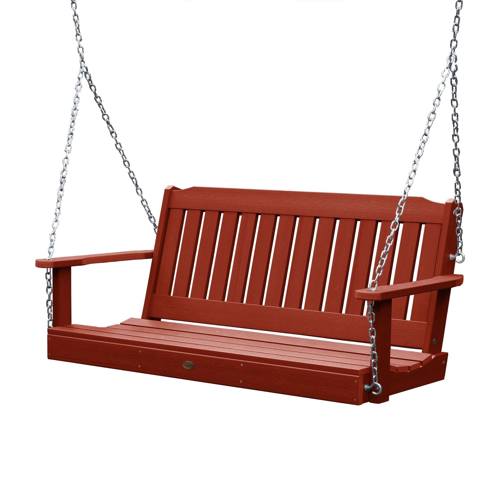 Refurbished Lehigh 5ft Porch Swing - Outdoor Patio Furniture for Relaxing in Garden, Backyard, or Deck