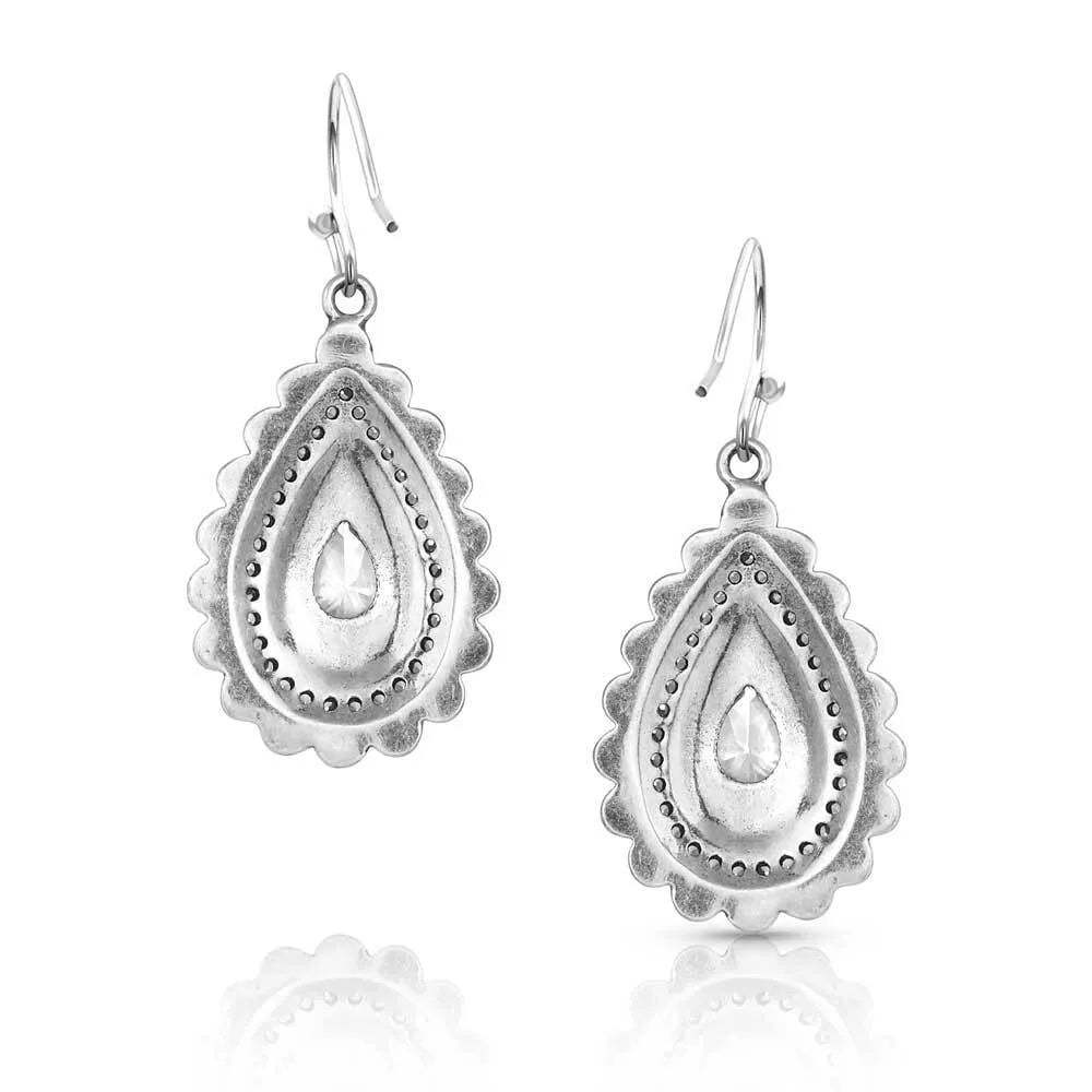 Purely & Primal Sterling Silver Teardrop Earrings for Women - Elegant Dangle Drop Earrings for Party, Wedding & Everyday Wear