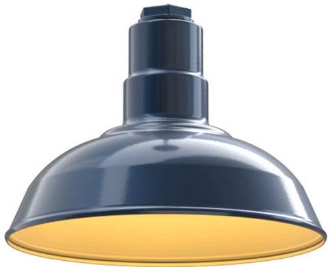 Gray Blue / Brass