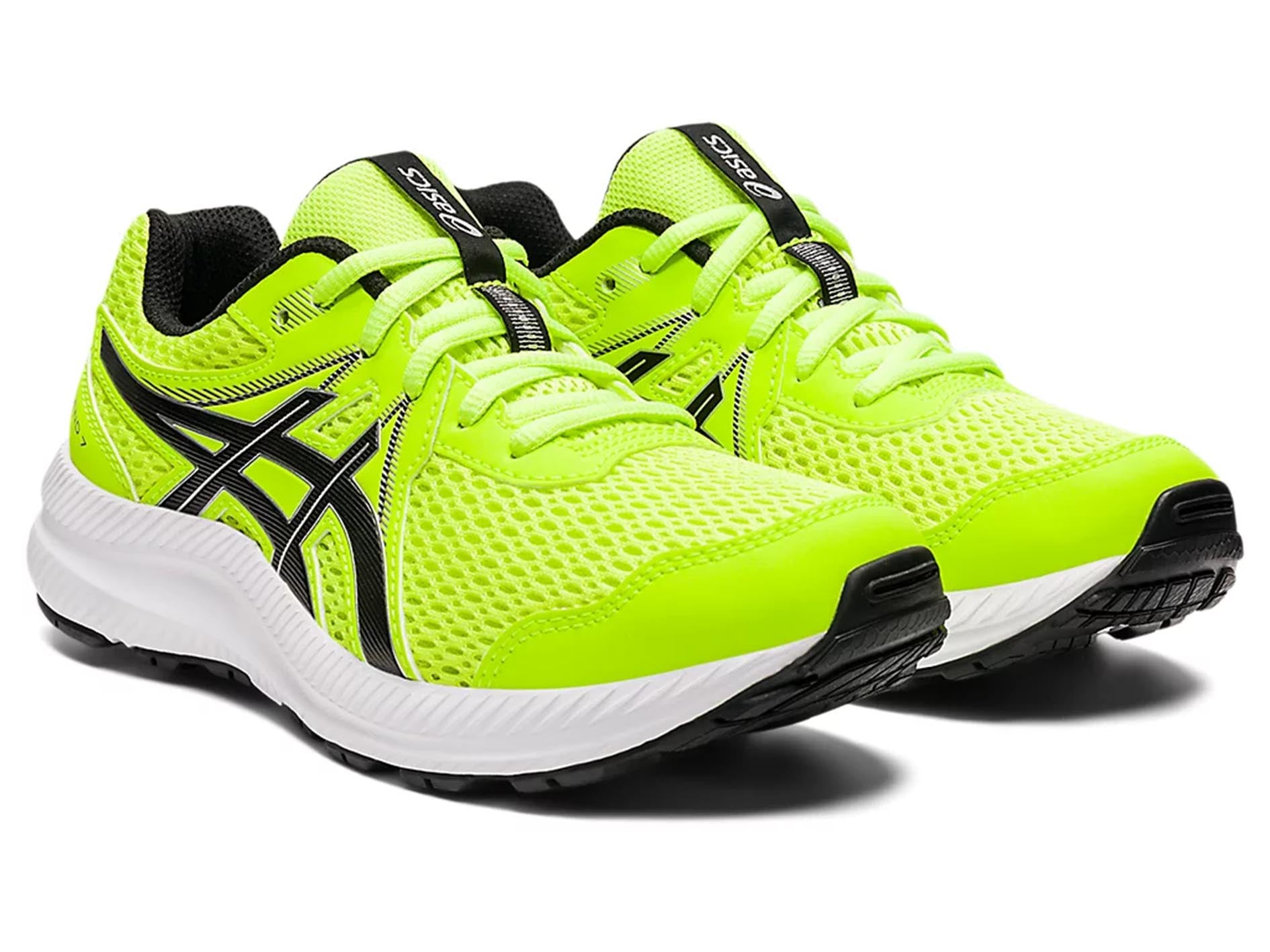 ASICS Junior Contend 7 GS Running Shoes for Kids - Lightweight & Comfortable (Style: 1014A192-301) - Perfect for School Sports, Daily Training & Outdoor Activities