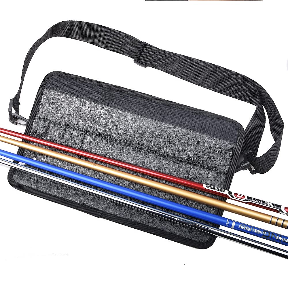 Premium Golf Club Carry Bags - Lightweight & Waterproof Golf Stand Bag with 5-Way Divider - Perfect for Walking Golf Courses, Driving Range & Travel