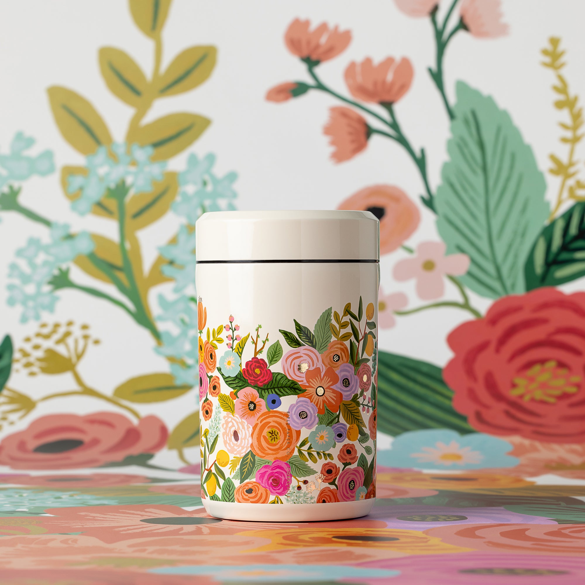 Rifle Paper Co. Airtight Food Storage Canister Set - Keep Food Fresh & Organized - Perfect for Kitchen Pantry, Coffee, Tea, and Dry Goods Storage