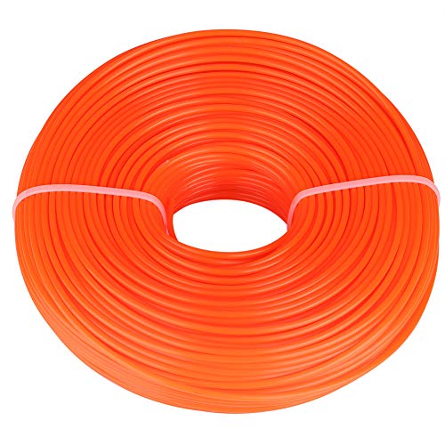 Yunnyp 3mm Round Nylon Trimmer Line - 120m Durable Lawn Mower Replacement String for Grass Trimmers & Brush Cutters - Perfect for Yard Maintenance, Landscaping & Professional Use