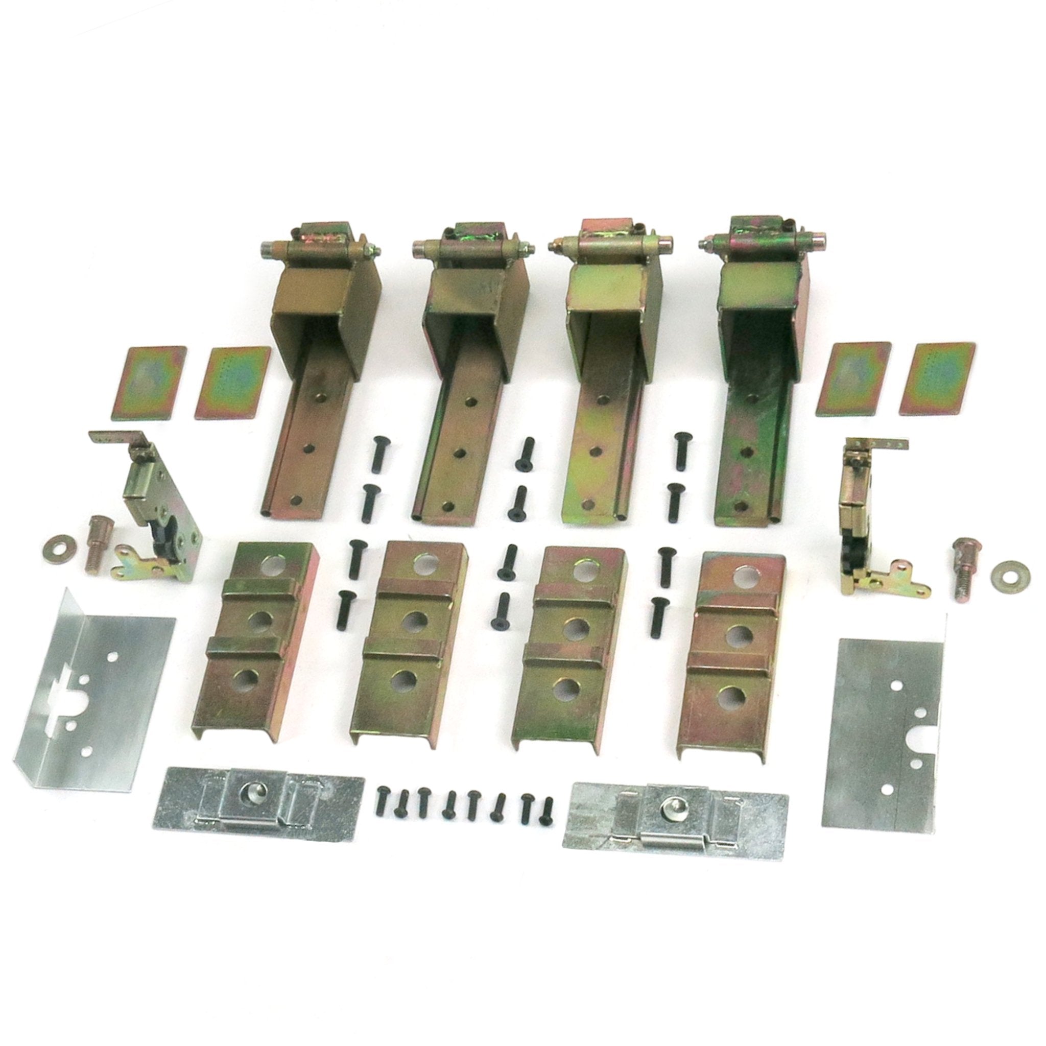 1905 Buick Model C 2-Door Suicide Door Hidden Hinge Kit with Bear Claw Latches & Installation Plates - Heavy Duty Conversion for Classic Car Restoration & Hot Rod Builds