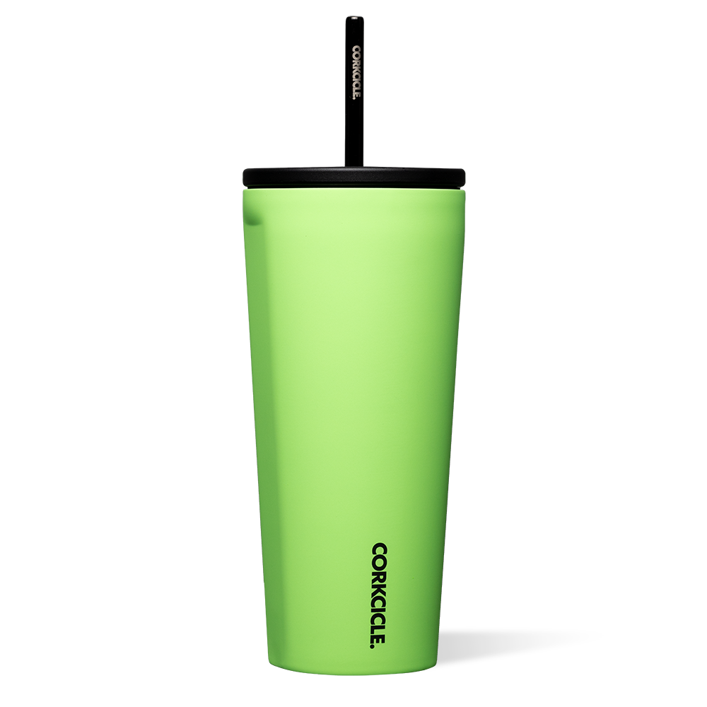 Insulated Stainless Steel Cold Cup - Double Wall Vacuum Insulated Tumbler for Iced Coffee, Tea & Cold Drinks - Keeps Beverages Cold for Hours - Perfect for Office, Travel & Outdoor Activities