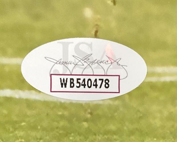 Authentic Jeremiah Trotter Jr Signed 8x10 Philadelphia Eagles Photo with JSA COA - Perfect for Eagles Fans, Sports Memorabilia Collectors & Man Cave Decor