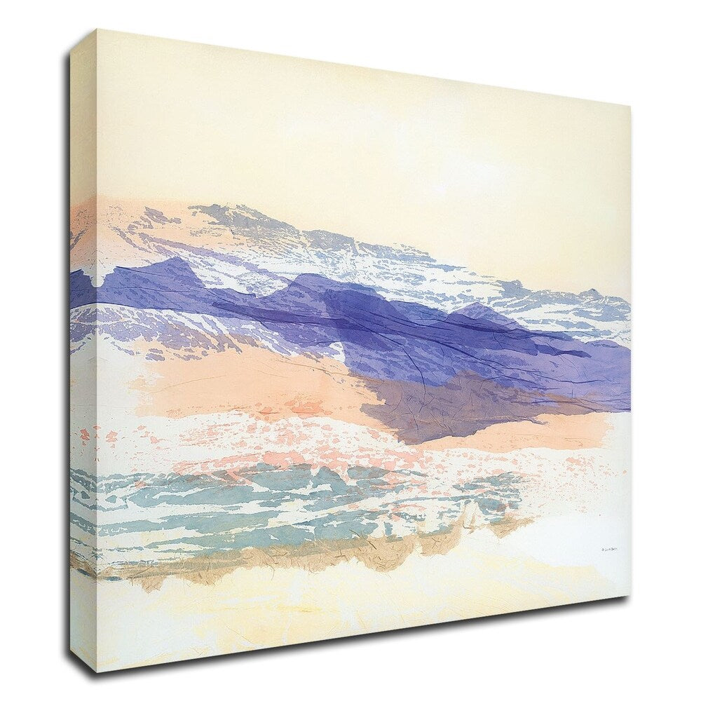 Abstract Mountain Art Print by Jan Sullivan Fowler - Premium Canvas Wall Art Ready to Hang - Perfect for Living Room, Bedroom & Office Decor