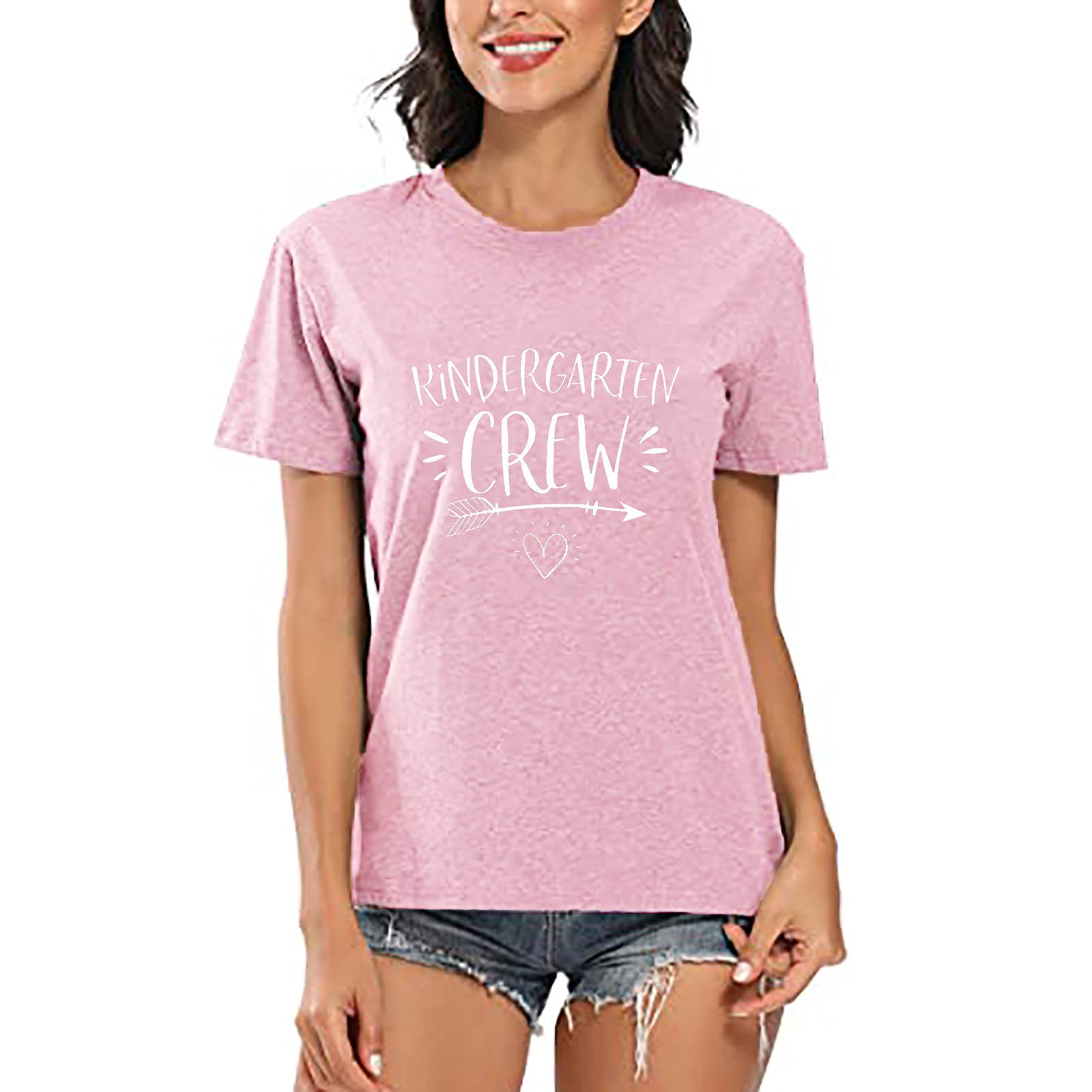 Funny Teacher Tshirts for Women - Short Sleeve Graphic Tee for Teacher Appreciation Day | Cute Casual Novelty Top for Classroom, Gifts & Everyday Wear