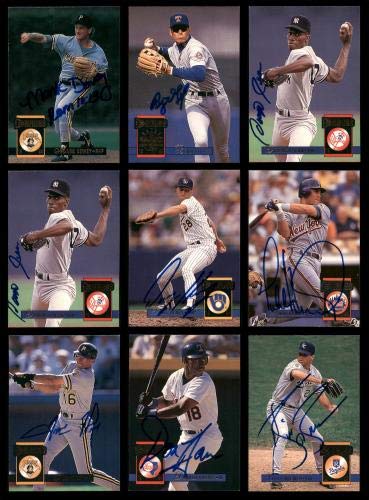 1994 Donruss Baseball Autographed Cards Lot of 85 - PSA Graded MLB Collectible Trading Cards for Sports Memorabilia Collections & Investment